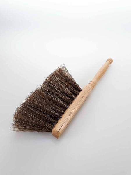 Fein-Handfeger Rosshaar braun